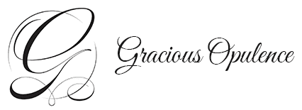 A green background with the word gracious written in black.