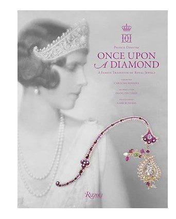 A book cover with an image of a woman wearing jewelry.